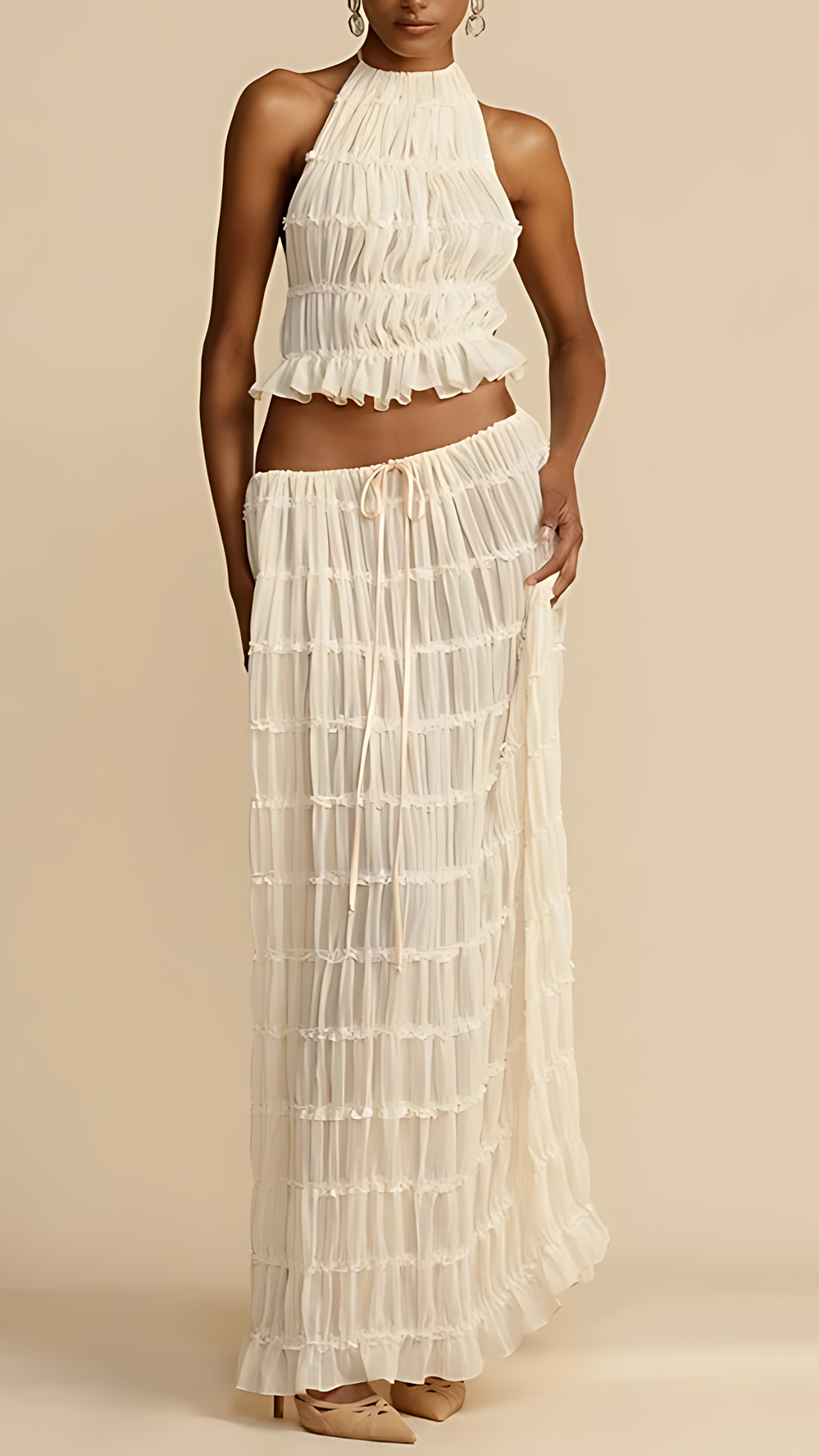 Set JANET - Rock und Top rückenfrei