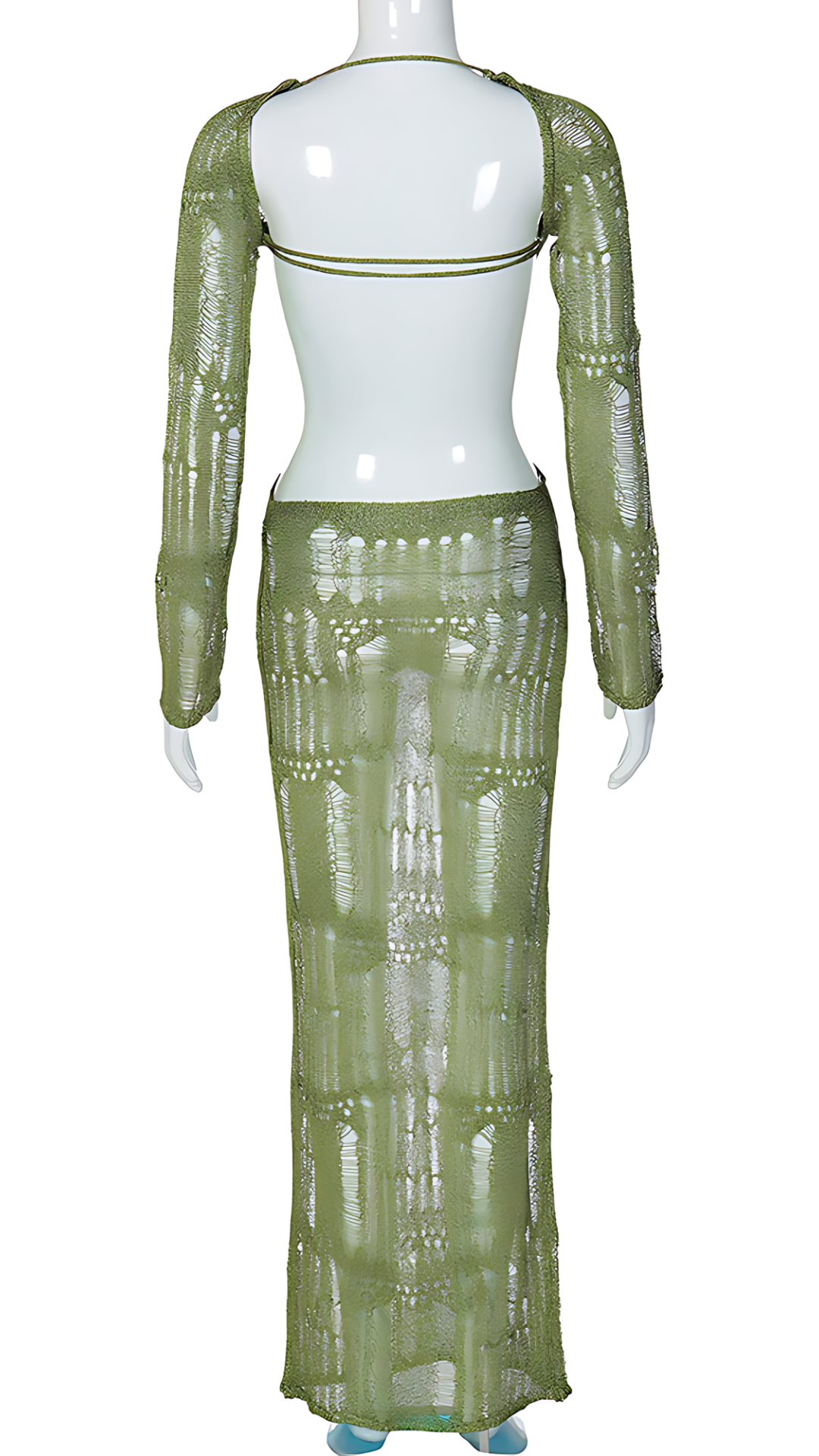 Rückenfreies Kleid ZELLA