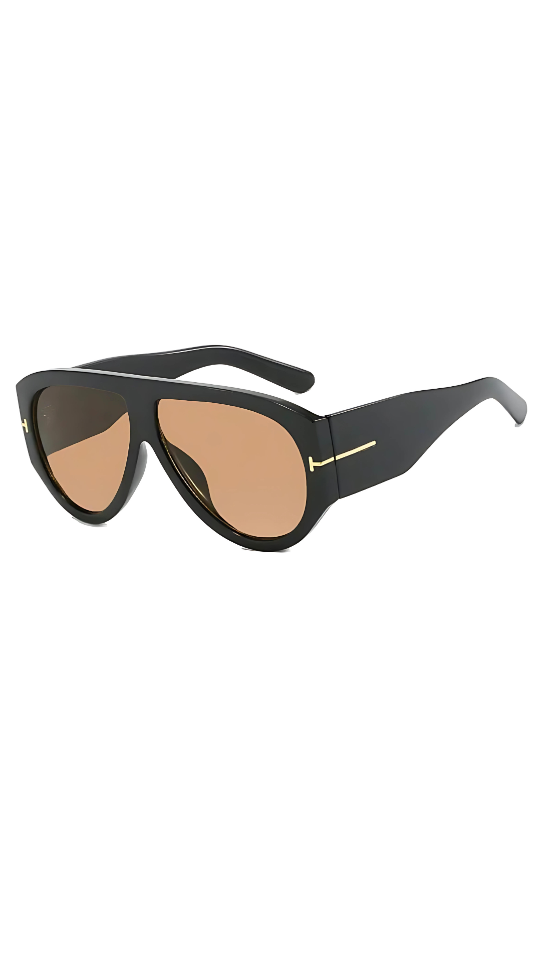 Übergroße Retro Brille