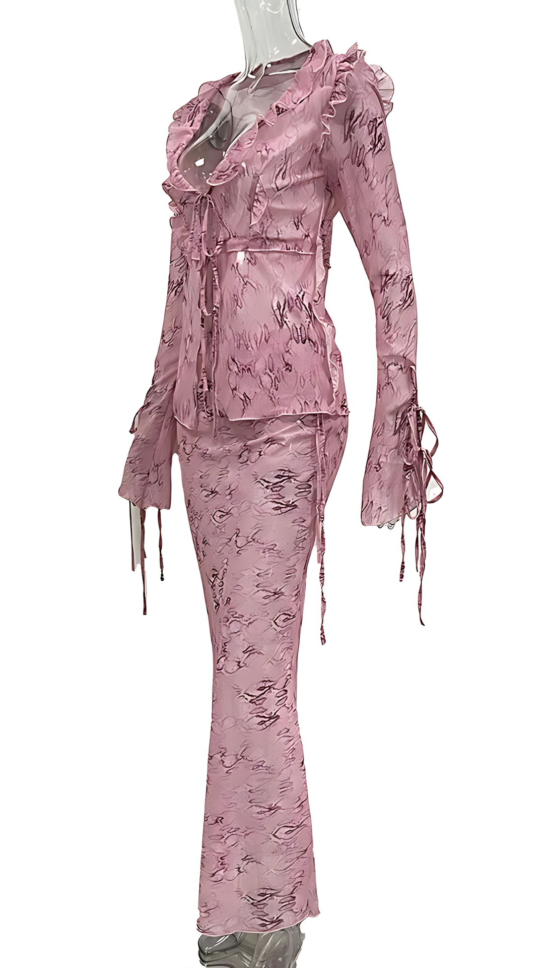 Set Violet - Rock und Top