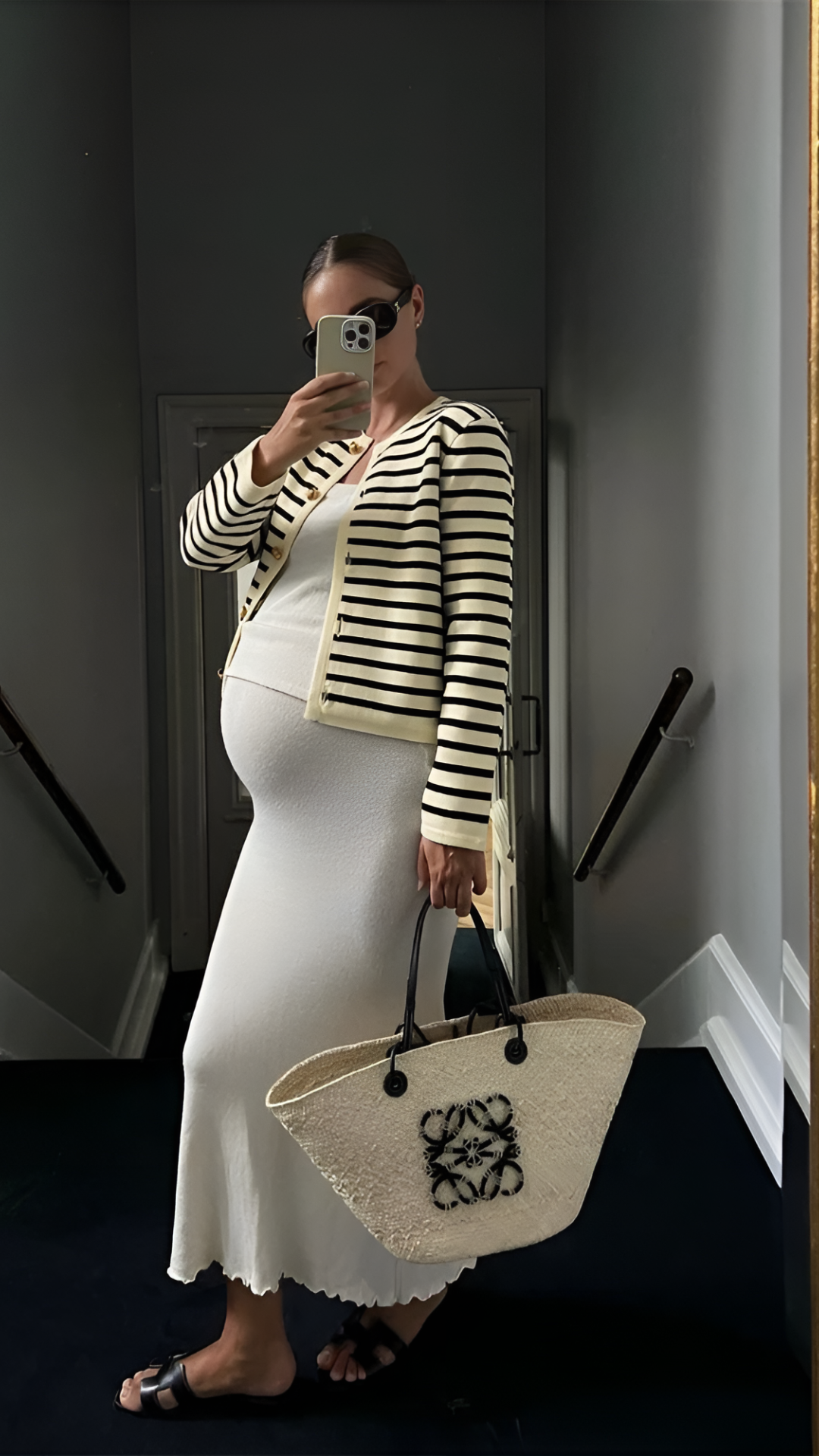 Set TINA - Strickjacke und Shorts