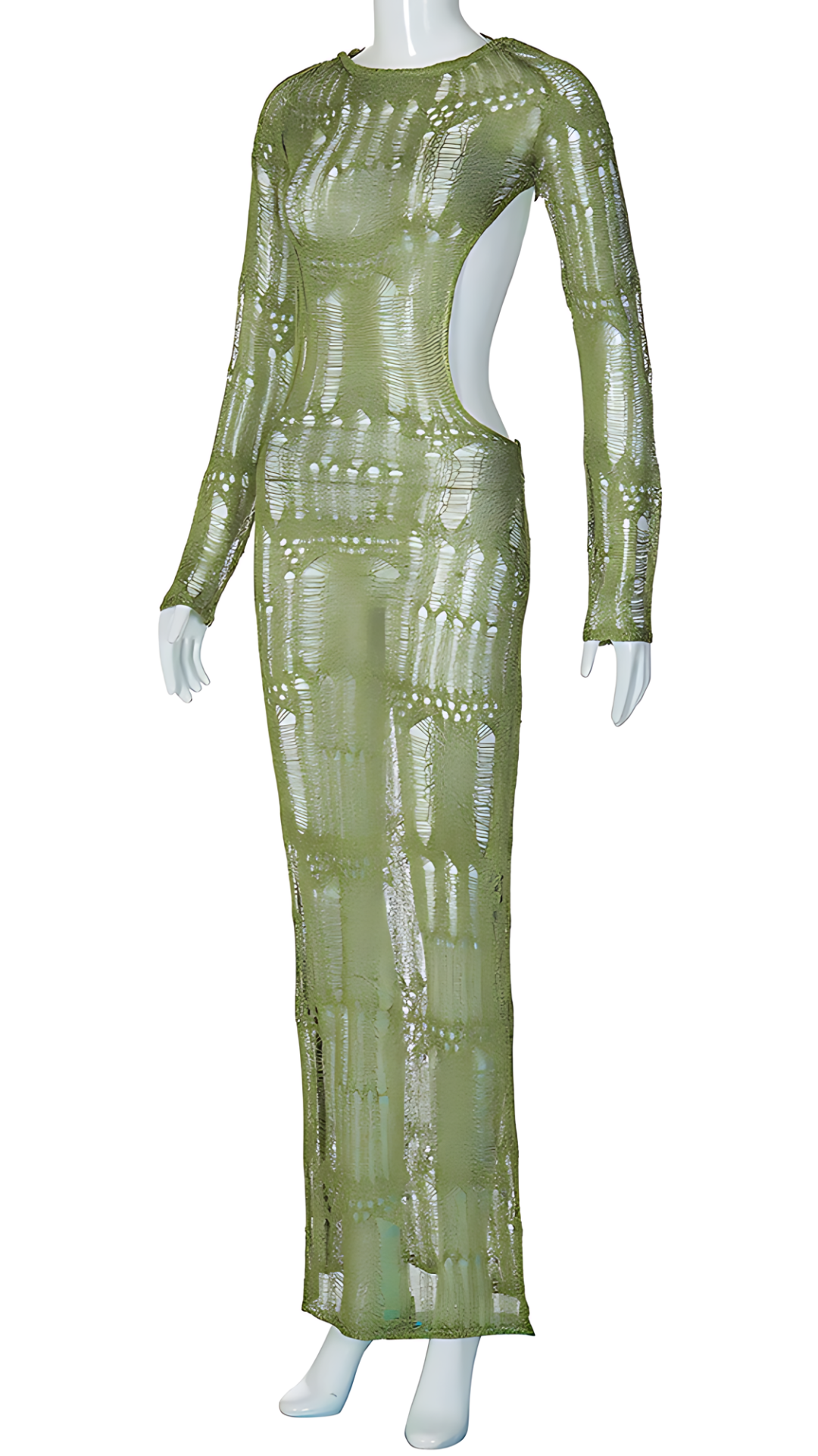 Rückenfreies Kleid ZELLA