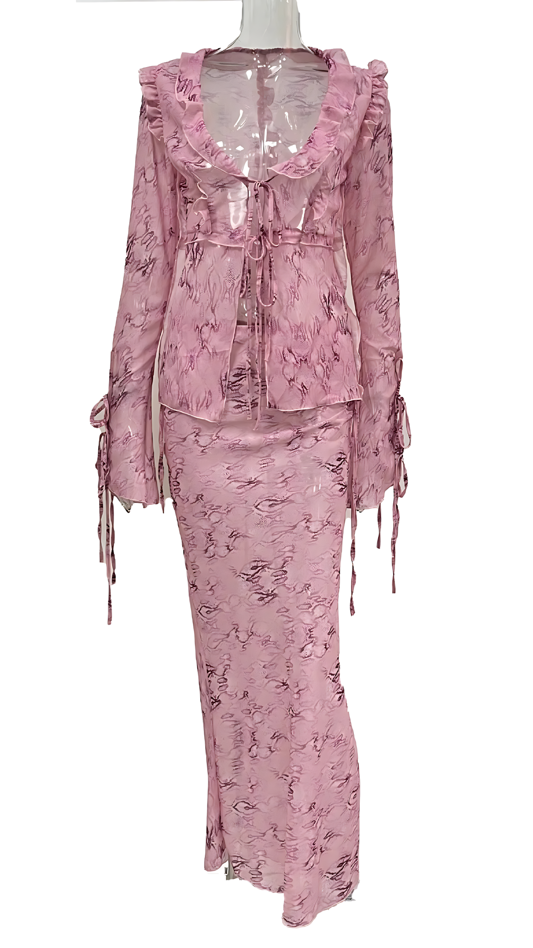 Set Violet - Rock und Top