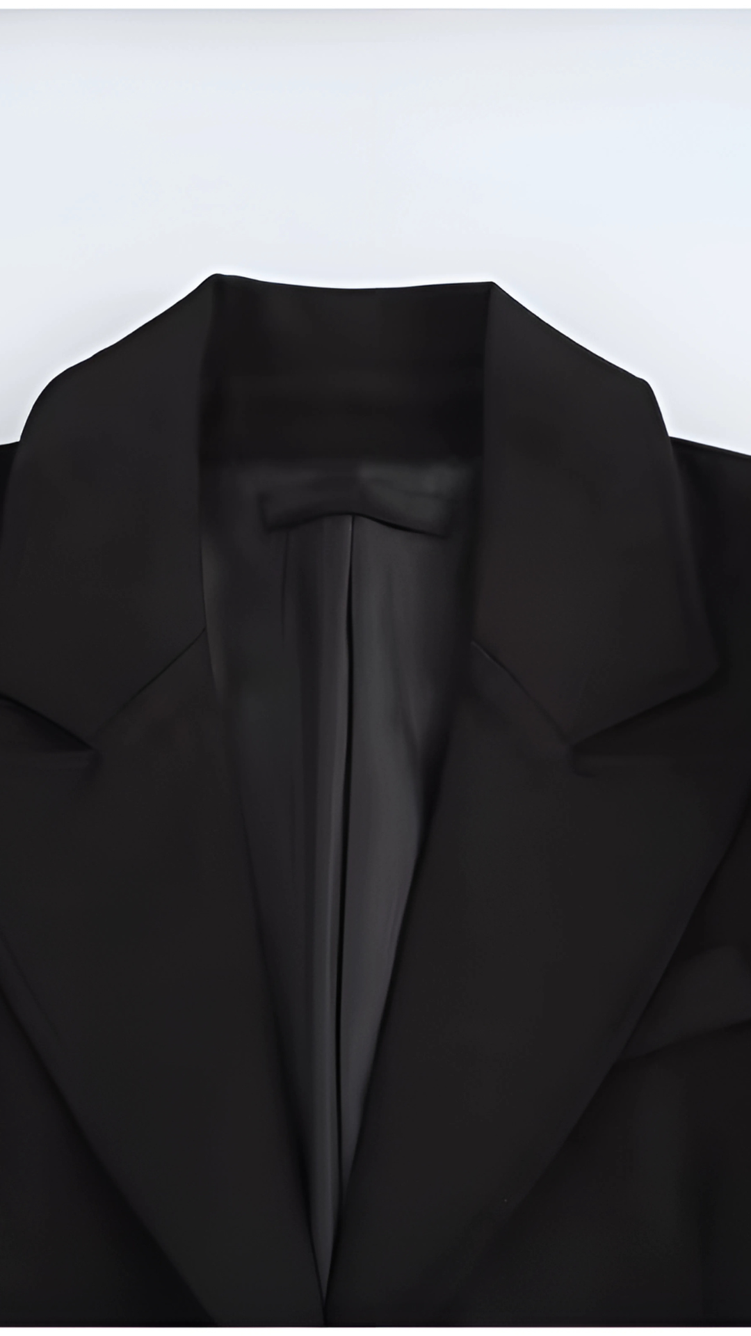 Eleganter Damen-Blazer mit Revers, schmalen Schulterpolstern und vollen Ärmeln – Perfekt für Office & Street Style